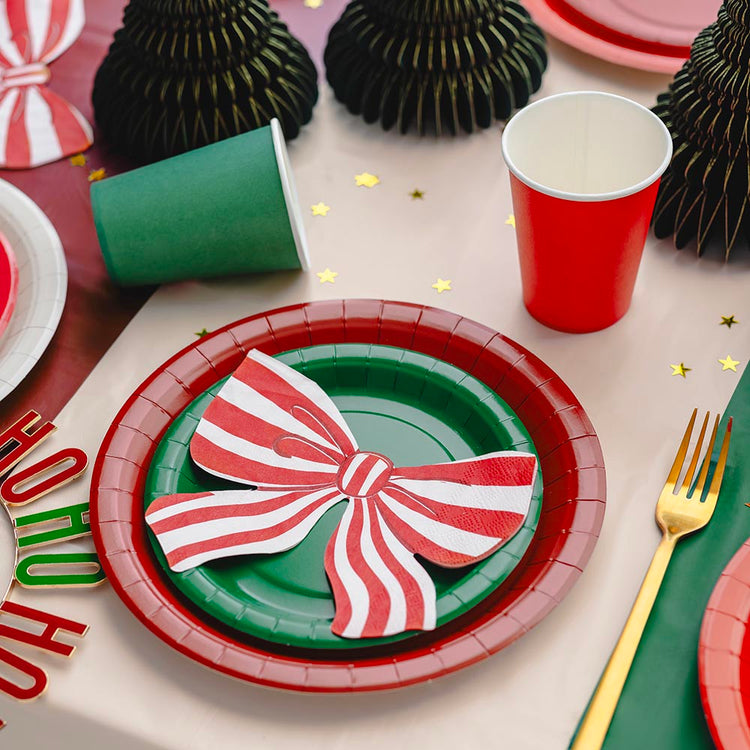 Gobelets rouges pour anniversaire, mariage, baptême et fête