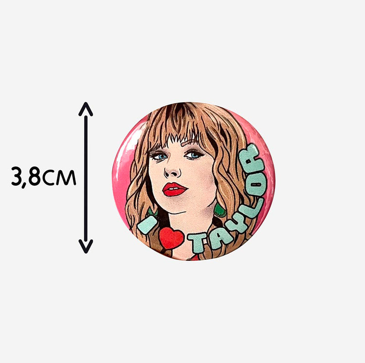 Badge Taylor : idée cadeau pochette surprise ou secret santa