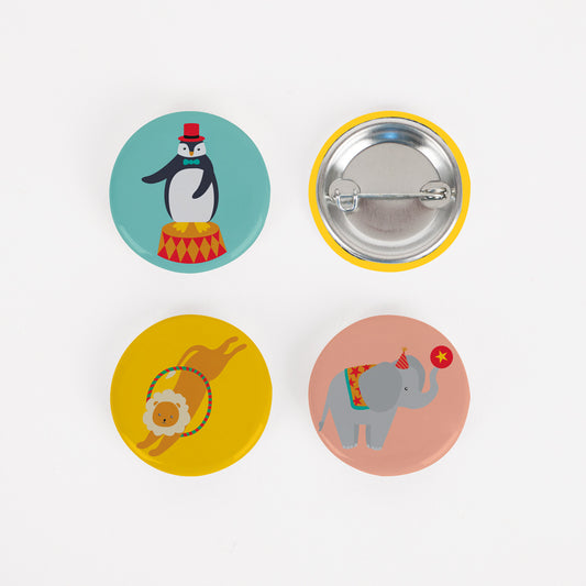 Badge cirque, petit cadeau souvenir pour fête foraine