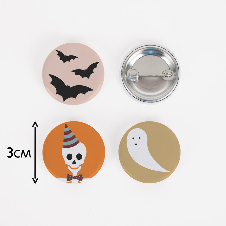 Badge halloween : petit cadeau anniversaire enfant original