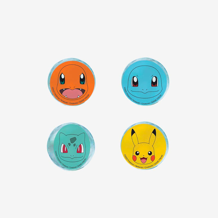 4 balles rebondissantes Pokemon : petit cadeau anniversaire