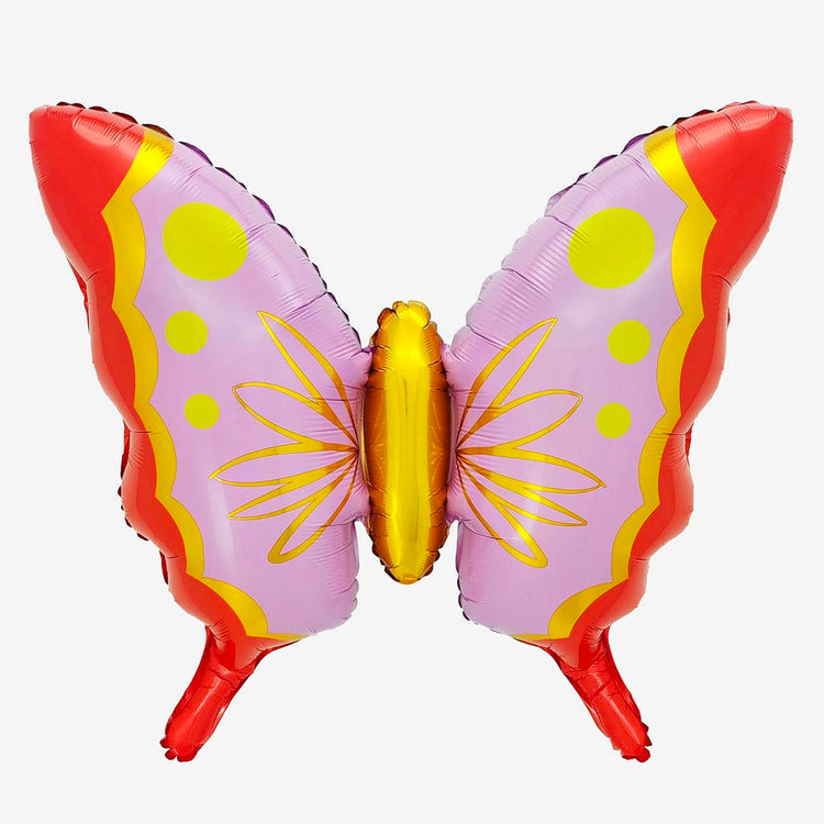 Ballon papillon multicolore pour déco printaniÚre