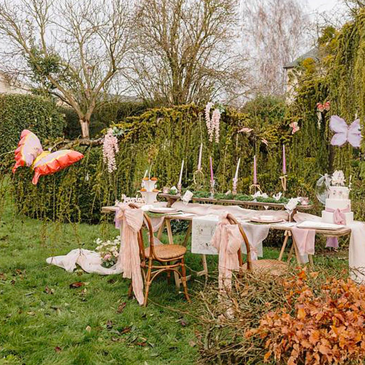 Ballon papillon coloré pour animation festive