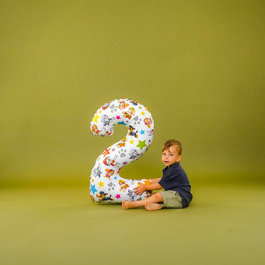 Ballon chiffre Pat'Patrouille : deco anniversaire enfant