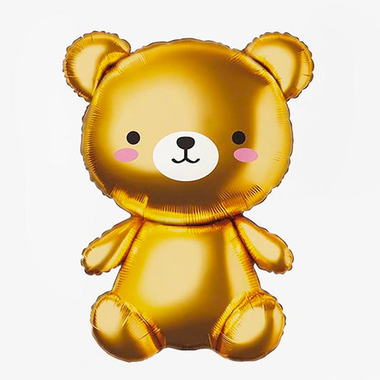 Ballon ourson, décoration douce pour anniversaire ou naissance