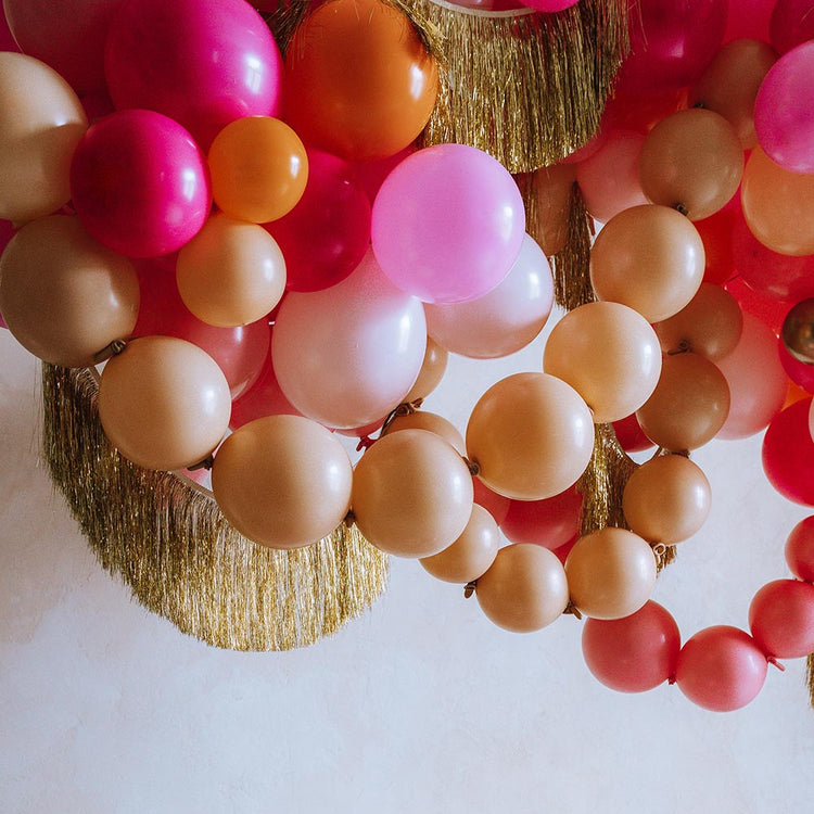 Ballons à relier parfaits pour faire une guirlande de ballons