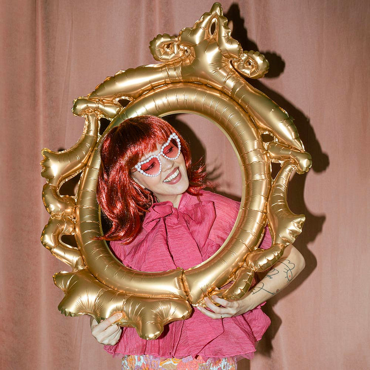 Ballon cadre Ă gonfler pour photos souvenirs de fĂȘte