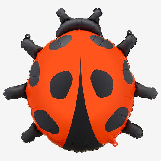 Ballon coccinelle pour fête nature ou thème jardin