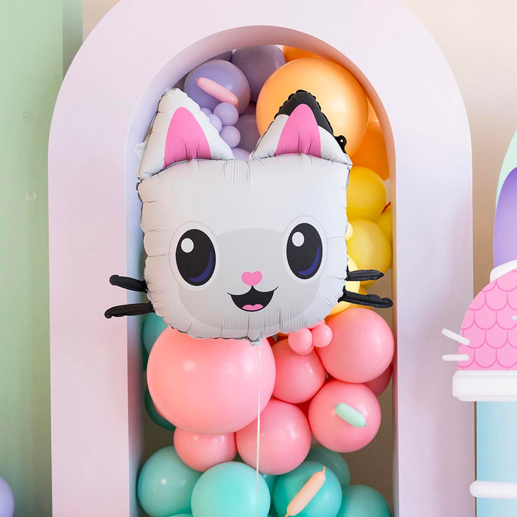 Ballon Pandy pattes : décoration anniversaire Gabby et la maison magique