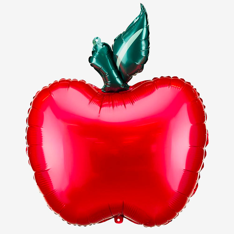 Ballon pomme rouge pour fĂȘte fruitĂ©e ou automnale