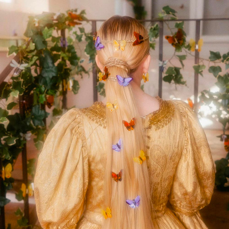 Barrettes à cheveux papillon de nuit idée cadeau pour secret santa adulte