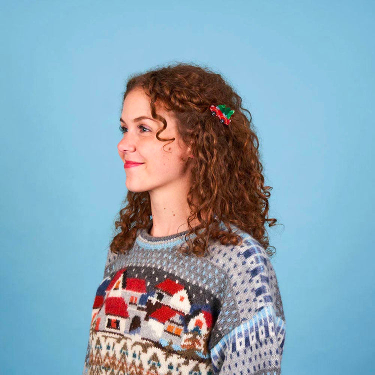 1 barrette voiture sapin idĂ©al pour accessoire de fĂȘte