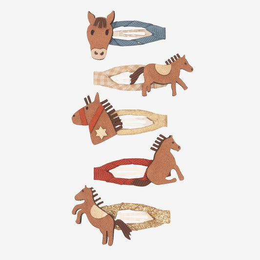 5 barrettes cheval à offrir lors d'un anniversaire cheval