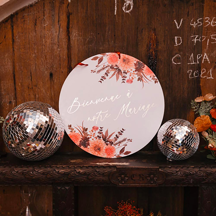 Boule Ă facettes 14 cm : idee decoration anniversaire annee 80