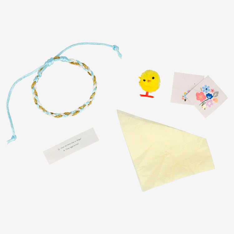 3 Boules surprises poule de Pâques : cadeau anniversaire ferme