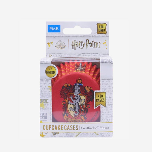 30 caissettes Ă cupcake Gryffondor pour fĂȘte d'anniversaire magique