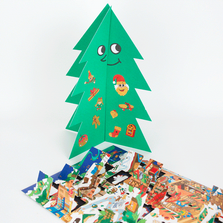 Calendrier de l'Avent à gratter : idee calendrier de l'avent original