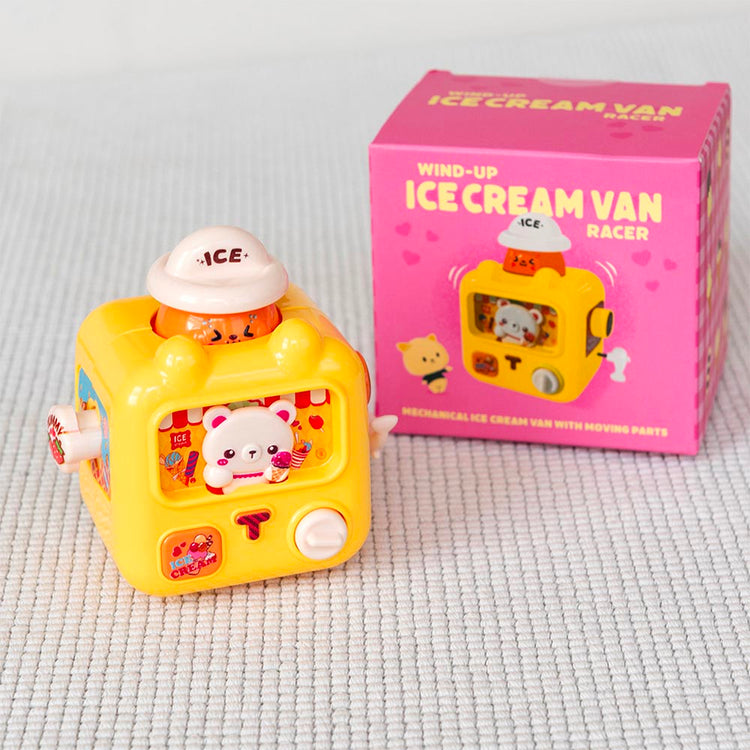 Petit camion de glace Kawaii jaune : idée cadeau noel ou calendrier de l'avent