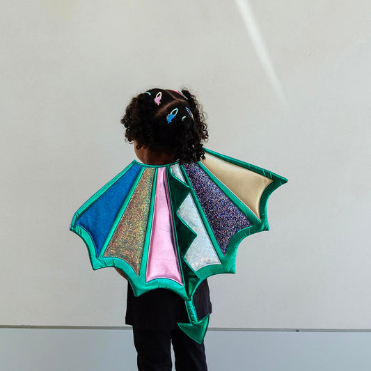 Cape de dragon : idée de Noël enfant