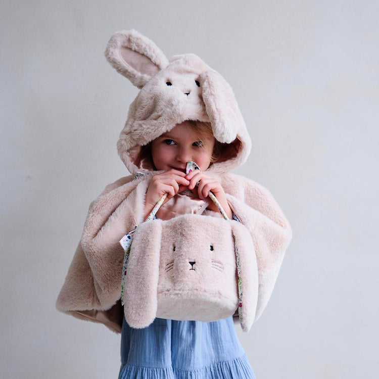 Cape de lapin enfant, costume mignon pour PĂąques