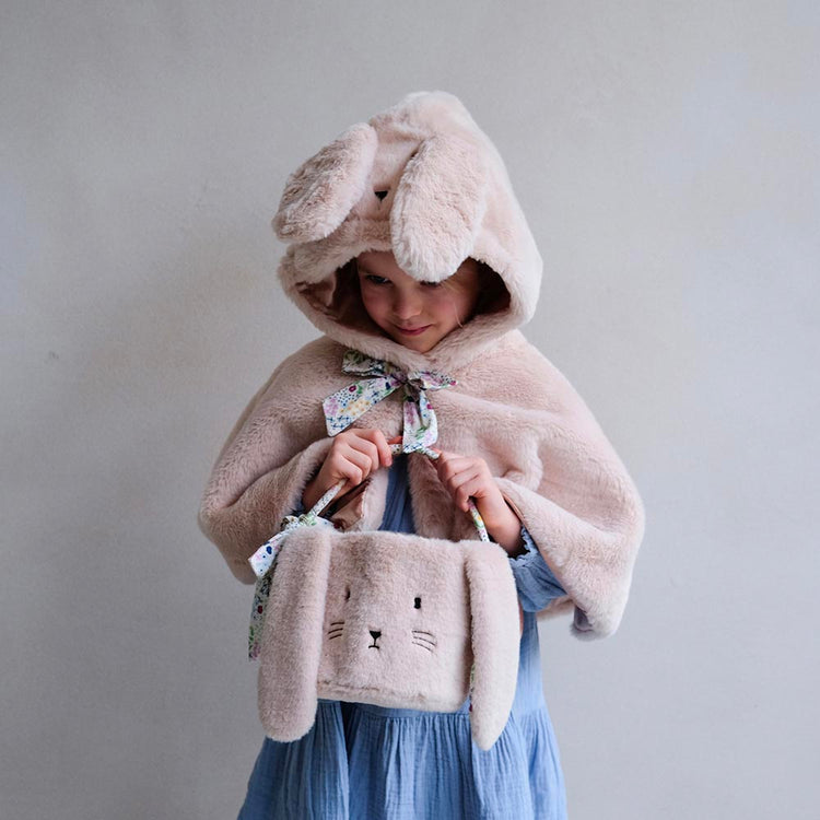 Déguisement cape de lapin, accessoire amusant