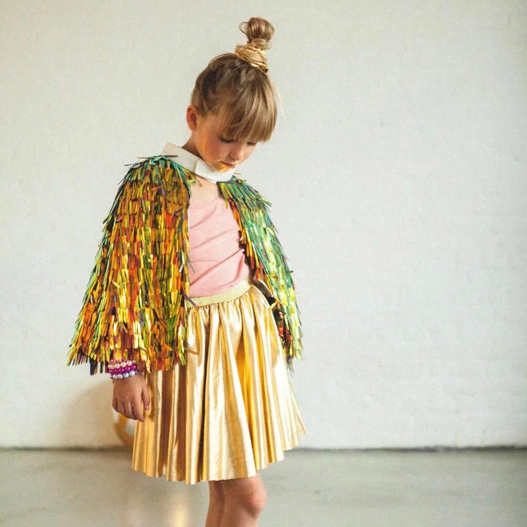 Accessoire déguisement cape à franges - Carnaval, anniversaire