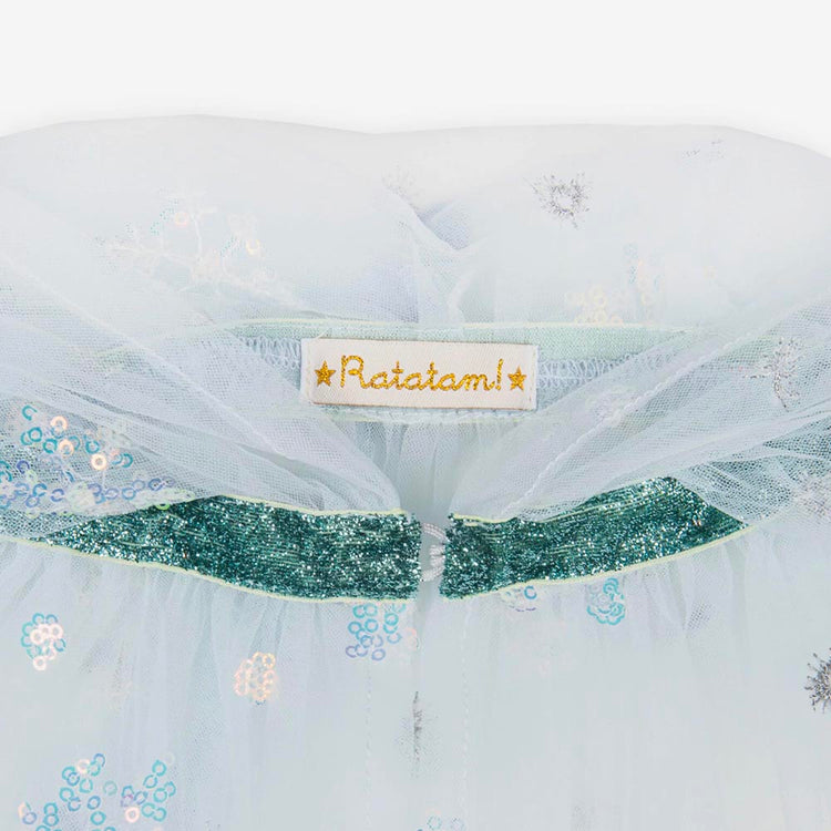 Déguisement Elsa - Cape princesse des glaces - Enfant