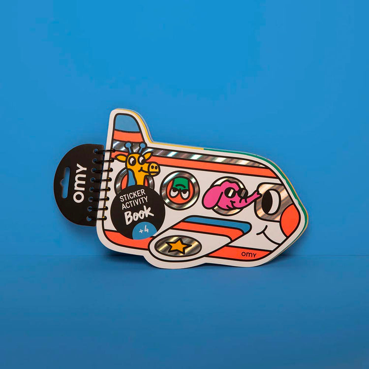 Carnet avion pour animation de fête ou pochette surprise