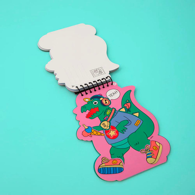 Livret dino pour jeu calme à offrir lors d’un goûter