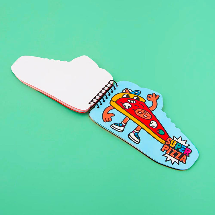 Livret sneakers à glisser dans un sac surprise ou une pinata