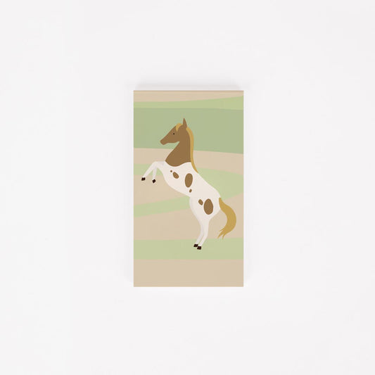 Accessoire pour piñata anniversaire : petit carnet motif cheval