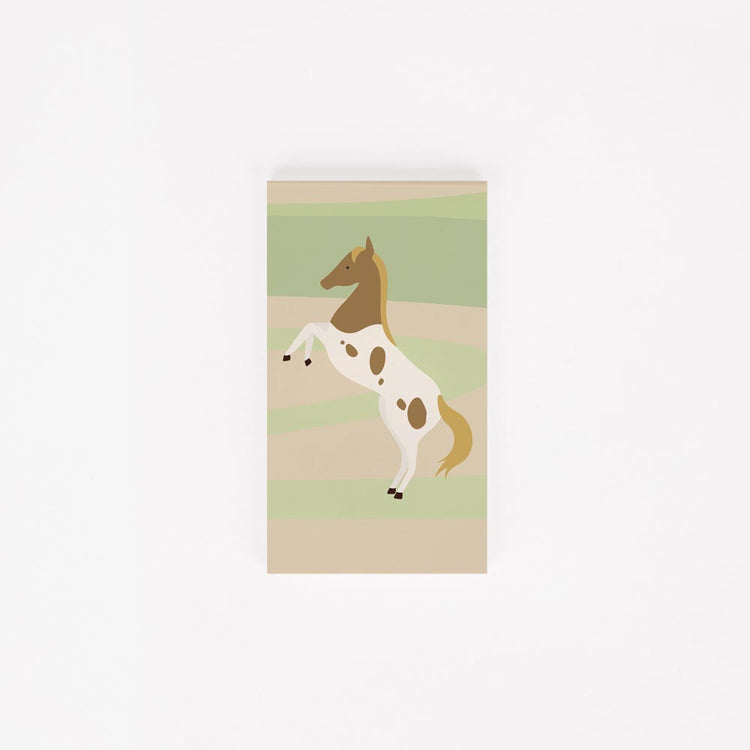 Accessoire pour piñata anniversaire : petit carnet motif cheval