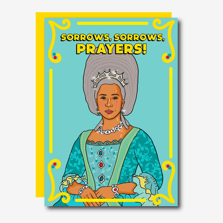 Carte de voeux Ă offrir motif Queen Charlotte par Studio Soph