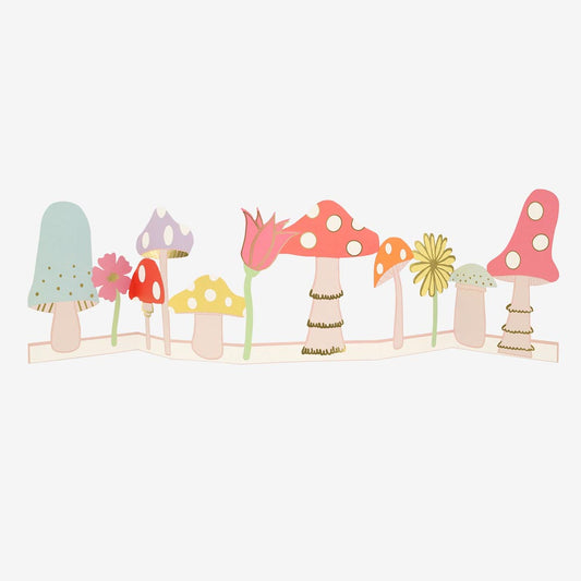 Carte pop up champignons en relief à offrir pour un anniversaire