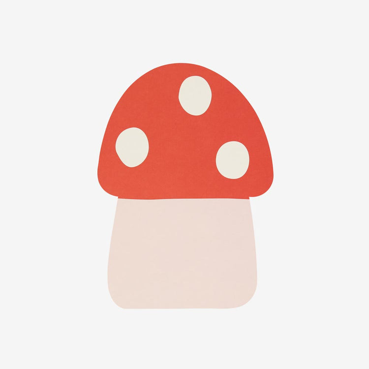Carte pop up champignons - Pour un anniversaire nature ou forĂȘt