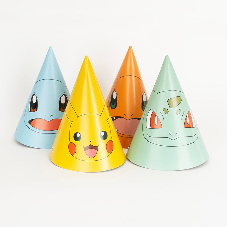 chapeau pointu pokemon pour son anniversaire