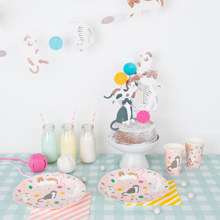 My Little Day : toute la décoration pour un anniveraire chat réussi