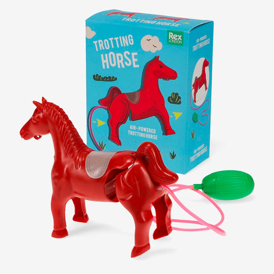 Cheval à propulsion, jouet rigolo pour enfant