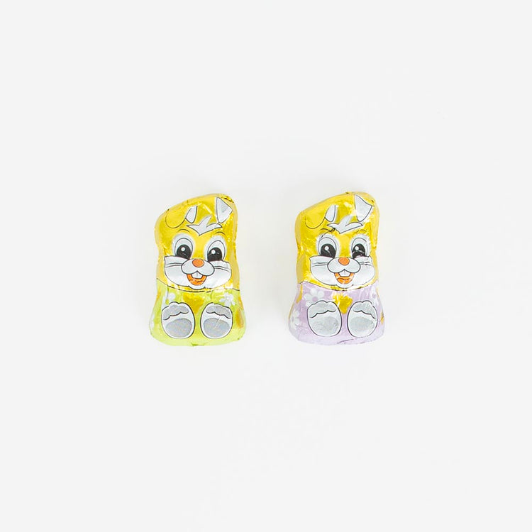 Lapin en chocolat de PĂąques, Ă cacher pour la chasse aux oeufs