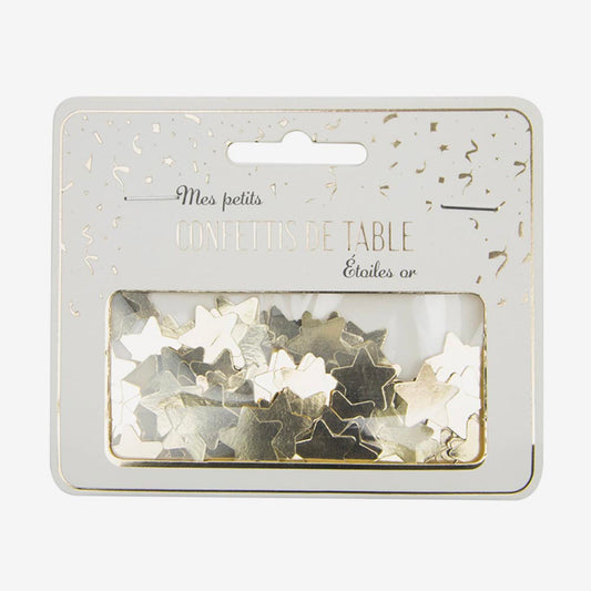 confettis étoiles pour une fête princesse ou à glisser dans une pinata
