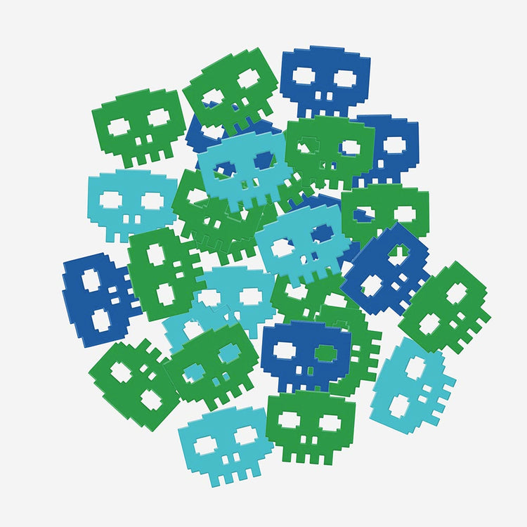 Anniversaire jeux vidéo : confettis jeux vidéo pour déco de table