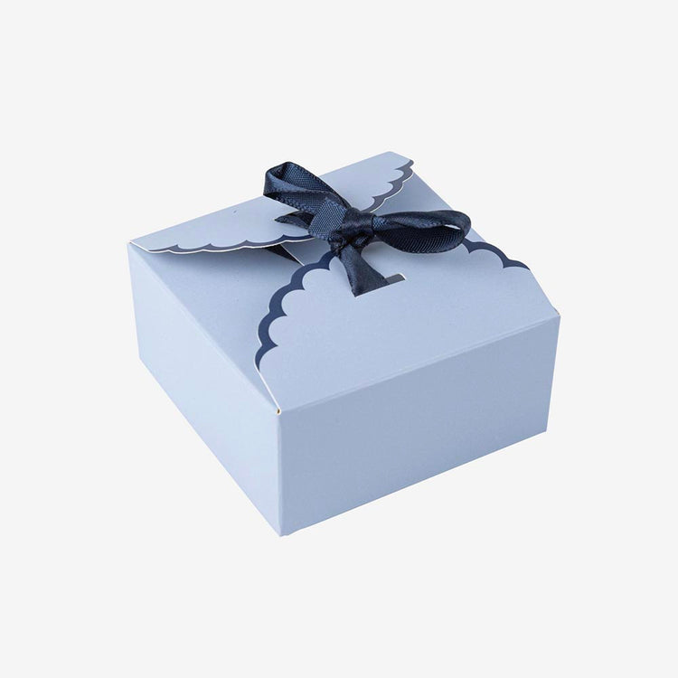 Contenants bleu marine pour mariage ou table dâanniversaire