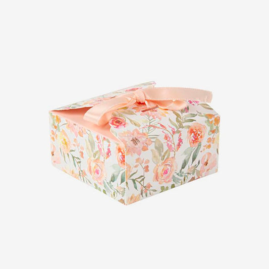 10 contenants fleurs pastel pour fête - décoration de table