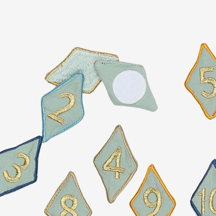 Couronne d’anniversaire bleue, parfaite comme accessoire d'anniversaire