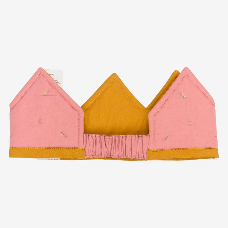 Couronne rose à âge, accessoire fête fille