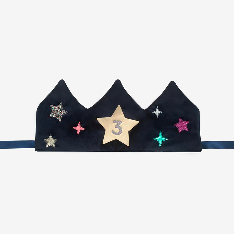 Couronne anniversaire âge : accessoire fete pour photobooth