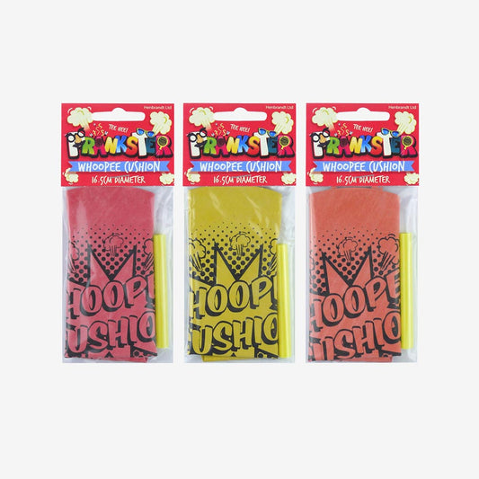 Coussin péteur rouge, cadeau marrant pour anniversaire enfant