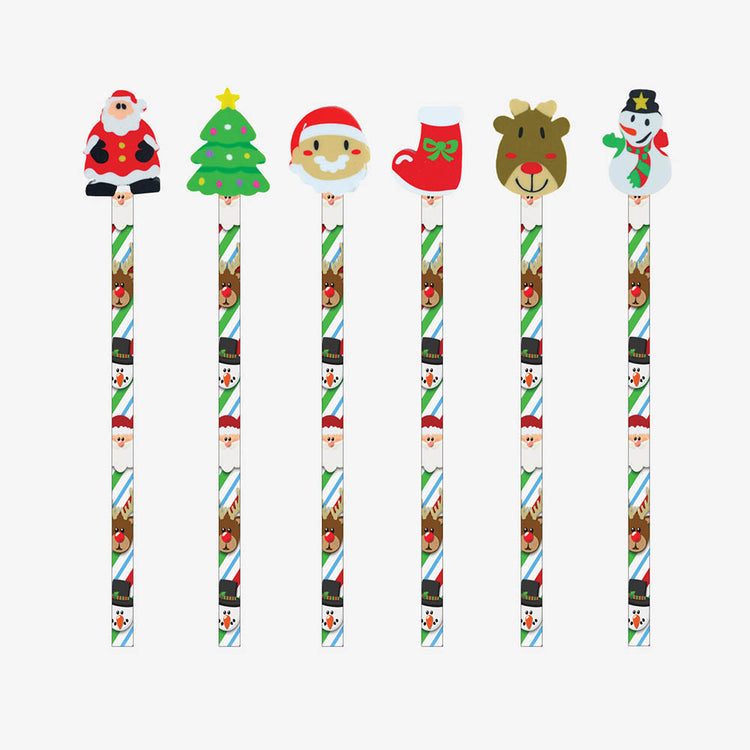 Crayon de Noël : idée cadeau calendrier de l'avent enfant