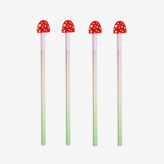1 crayon champignon parfait pour pochette surprise