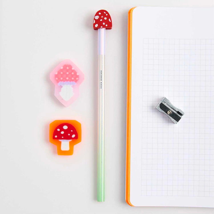 1 crayon champignon idéal pour anniversaire automnal